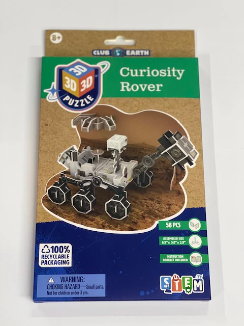 3D Space Puzzles Assorted Sizes - NASA Space Shuttle, Saturn V Rocket or Mars Curiosity Rover - Image 3