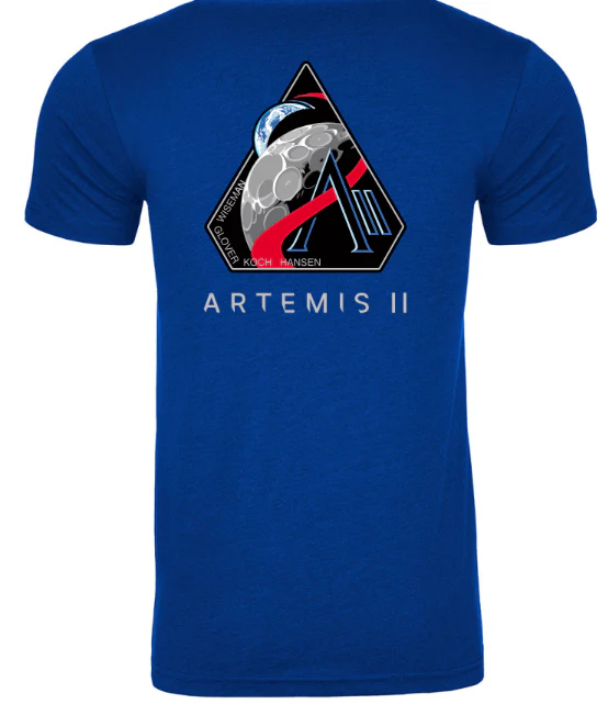 Artemis II Logo with Jared Isaacman Quote on Front T-Shirt (Youth Sizes Available) - Image 4