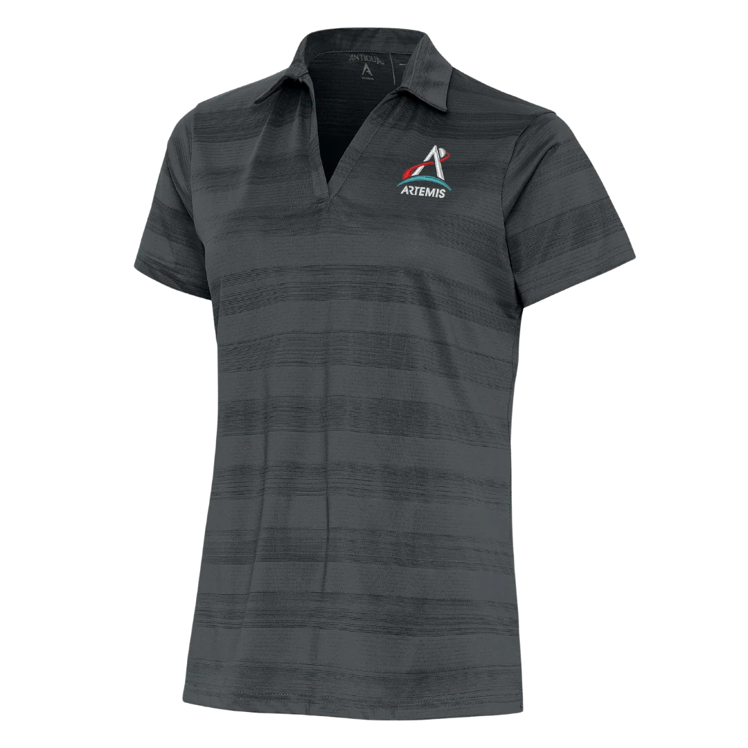 Artemis Program Logo Ladies Antigua Compass Polo DISCO