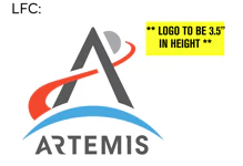 Artemis Program Logo Kennedy Space Center SPF 50 Long Sleeve Performance Shirt with Space Themed Signs - Image 4