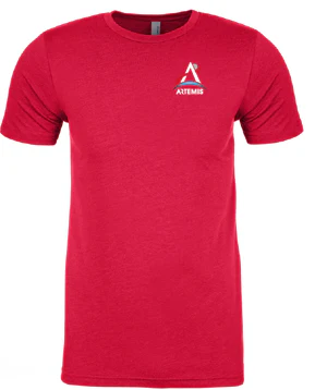 NASA Moon Landing with Artemis Program Logo T-shirt - Image 2