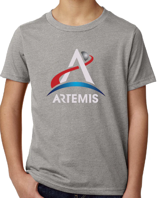 Artemis Program Full Color Logo T-Shirt - Image 3