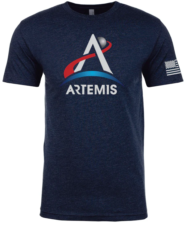 Artemis Program Full Color Logo T-Shirt - Image 4