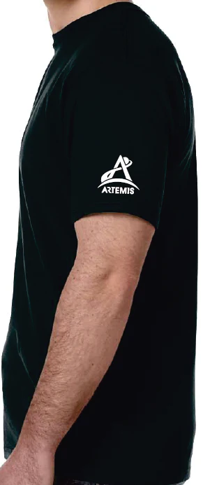 Artemis Program To the Moon and Beyond, NASA logo, Typeface Inter Shirt - Also Youth, Toddler and Infant - Image 3
