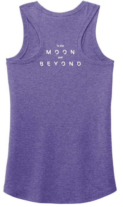 Artemis Program To the Moon and Beyond, NASA logo, Typeface Inter Ladies Tank - Image 2
