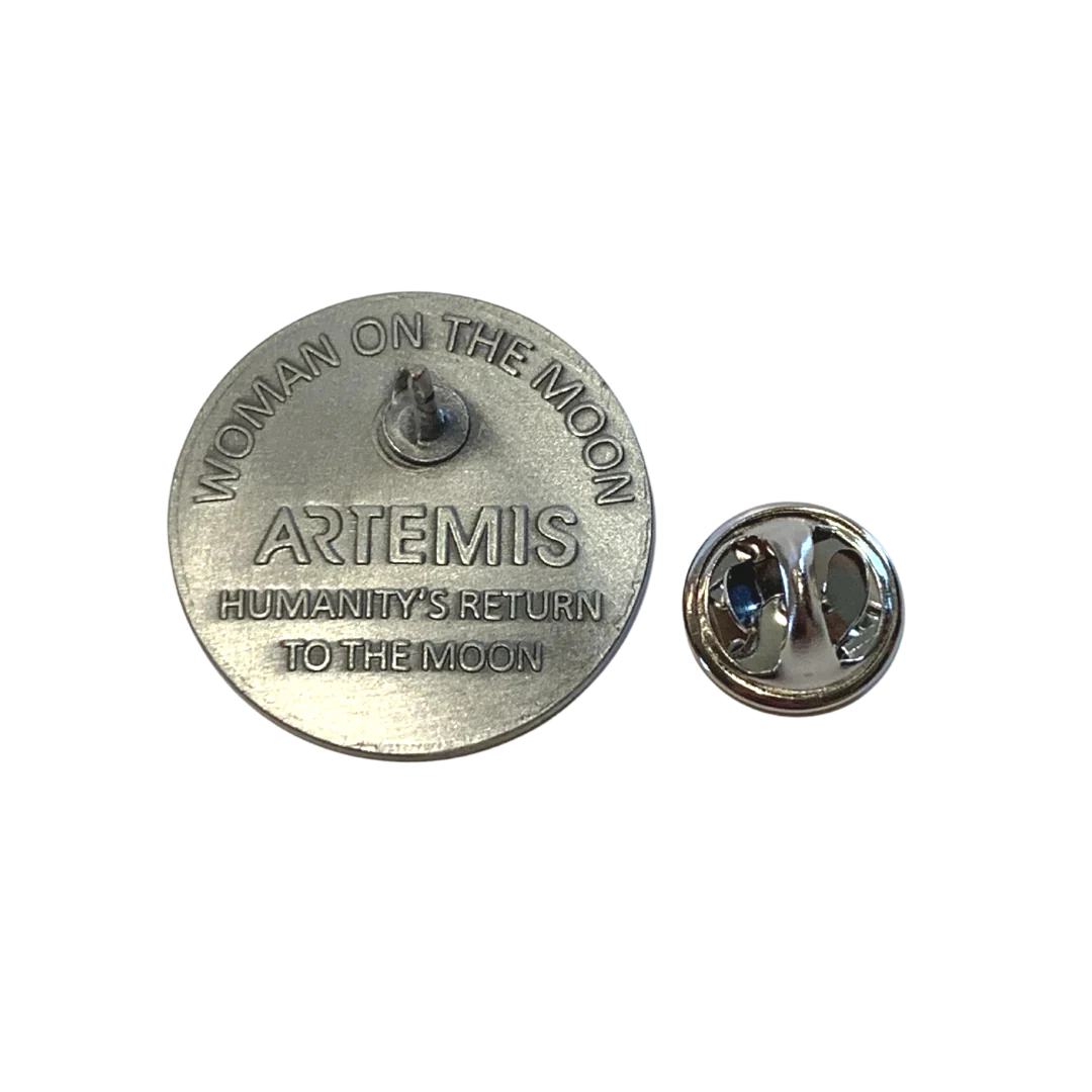 Artemis Program Women in the Moon Lapel Pin - Image 2
