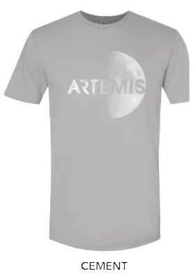 Artemis Text Half Moon Tshirt