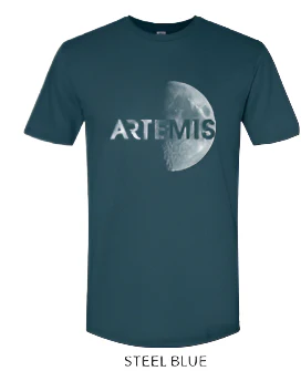 Artemis Text Half Moon Tshirt - Image 2