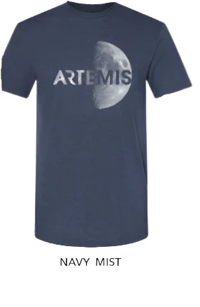 Artemis Text Half Moon Tshirt - Image 3