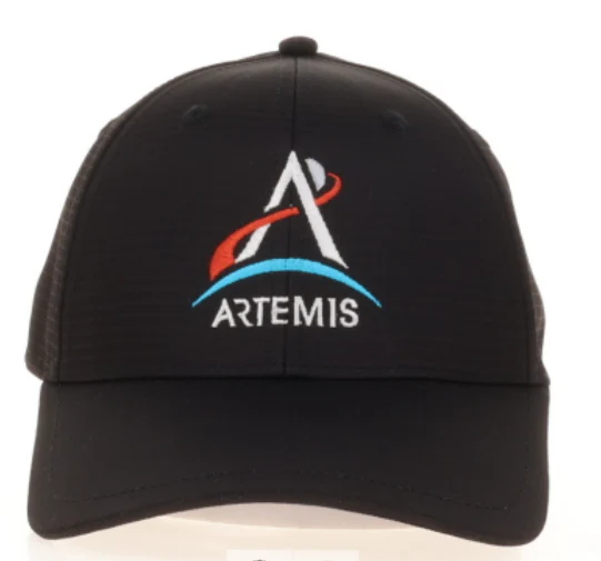 Cap Performance Artemis Centered Logo Black 32934