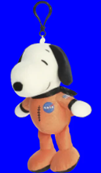 Clip On Spacesuit Snoopy Orange 32935