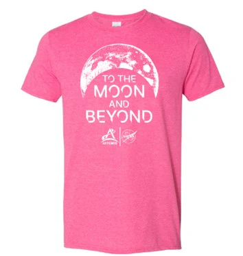 NASA Artemis To The Moon And Beyond T-Shirt - Image 3