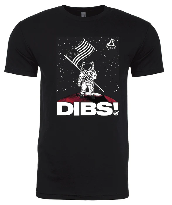 Dibs! Artemis Mars T-Shirt (Youth Sizes Available) - Image 2