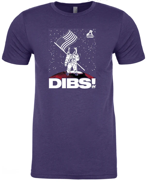 Dibs! Artemis Mars T-Shirt (Youth Sizes Available) - Image 3
