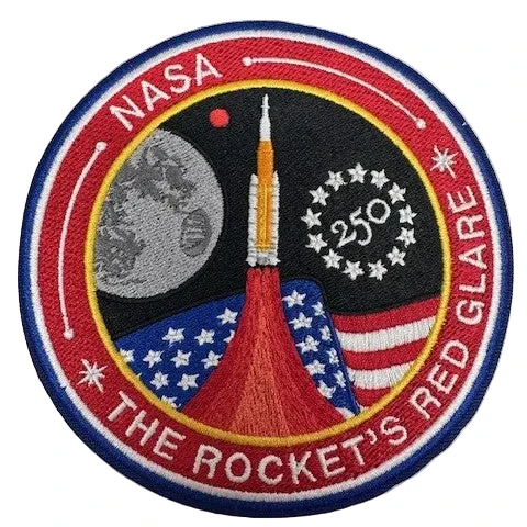 Emblem Freedom 250 Rocket's Red Glare Made in the USA 33538