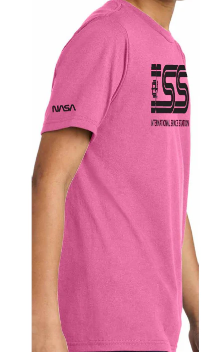 ISS One Color Logo Youth T-shirt - Image 2