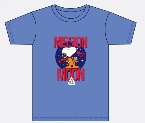 Artemis Program Snoopy Mission To Moon Shirt