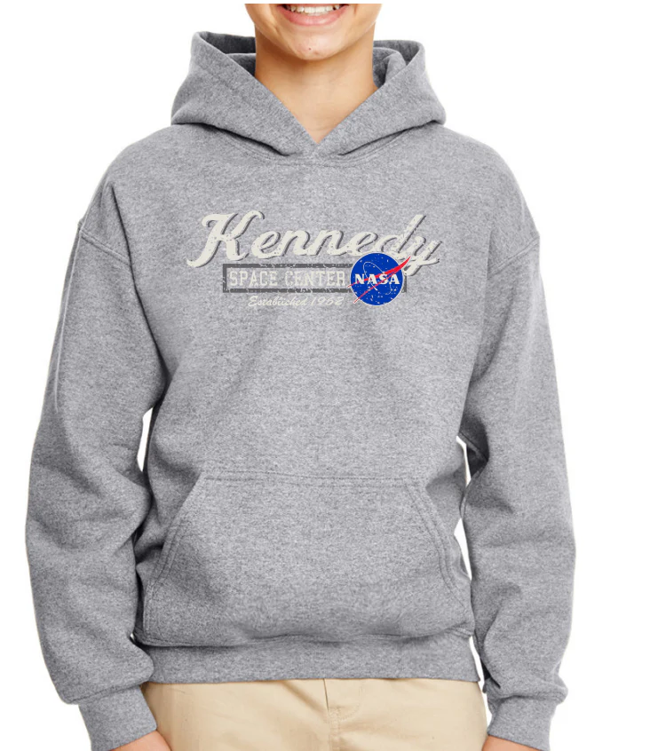 KSC Est With NASA Logo Youth Hoodie - Image 2