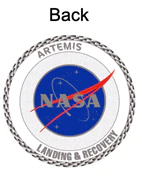 LR 2024 NASA Recovery Team USS San Diego Full Color Logo Coin - Image 3