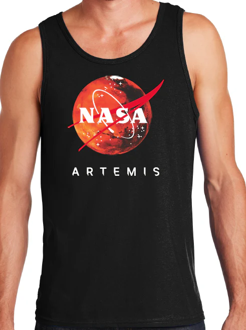 Mars NASA Logo Artemis Men's Tank Top