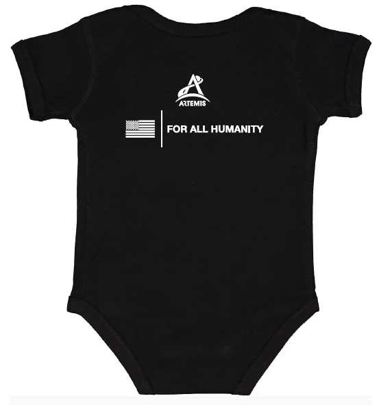 MARS NASA Logo Artemis Onesie - Image 2