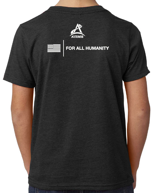 Mars NASA Logo Artemis T-Shirt (Youth Sizes Available) - Image 4