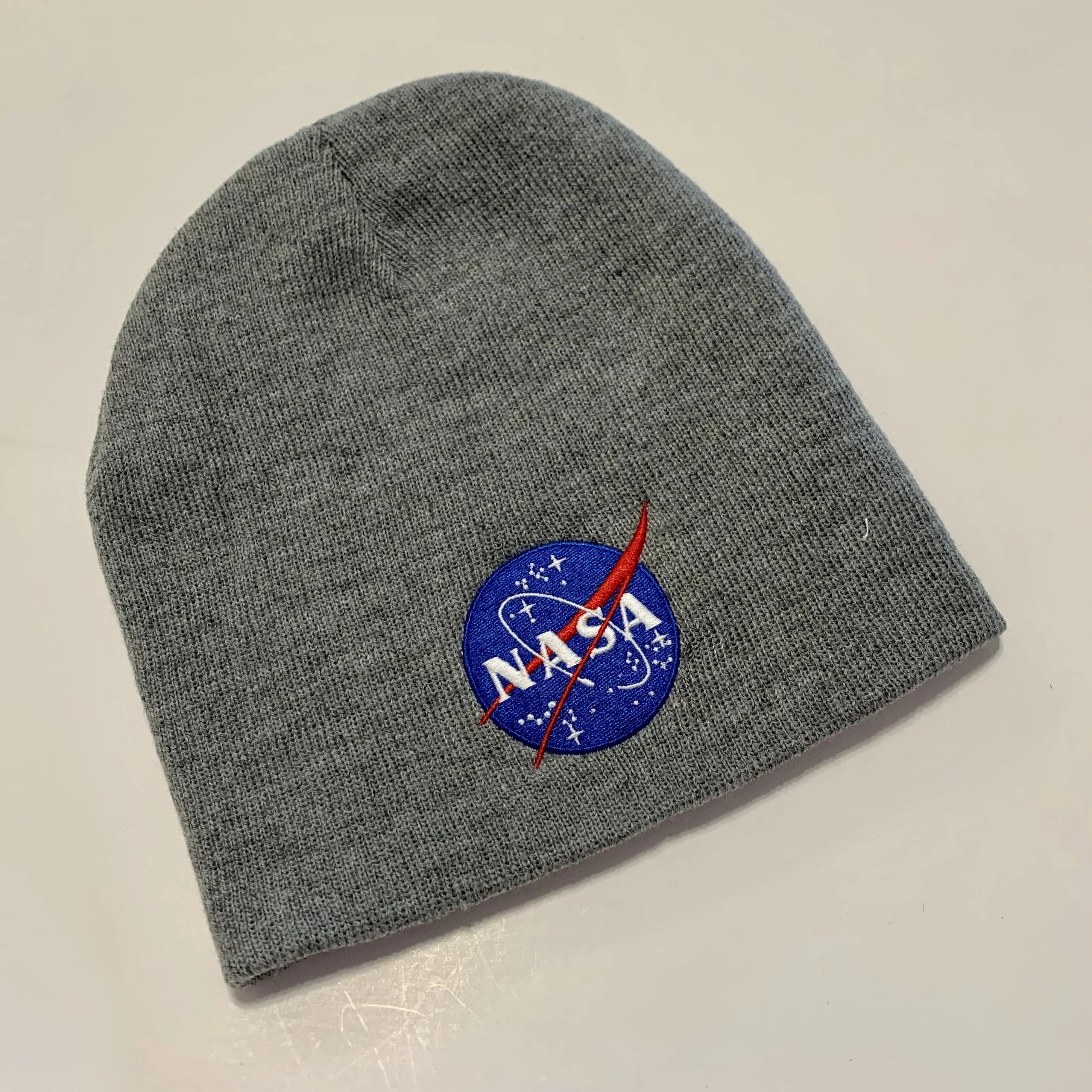 NASA Beanie with Embroidered NASA Logo - Assorted Colors - Image 4