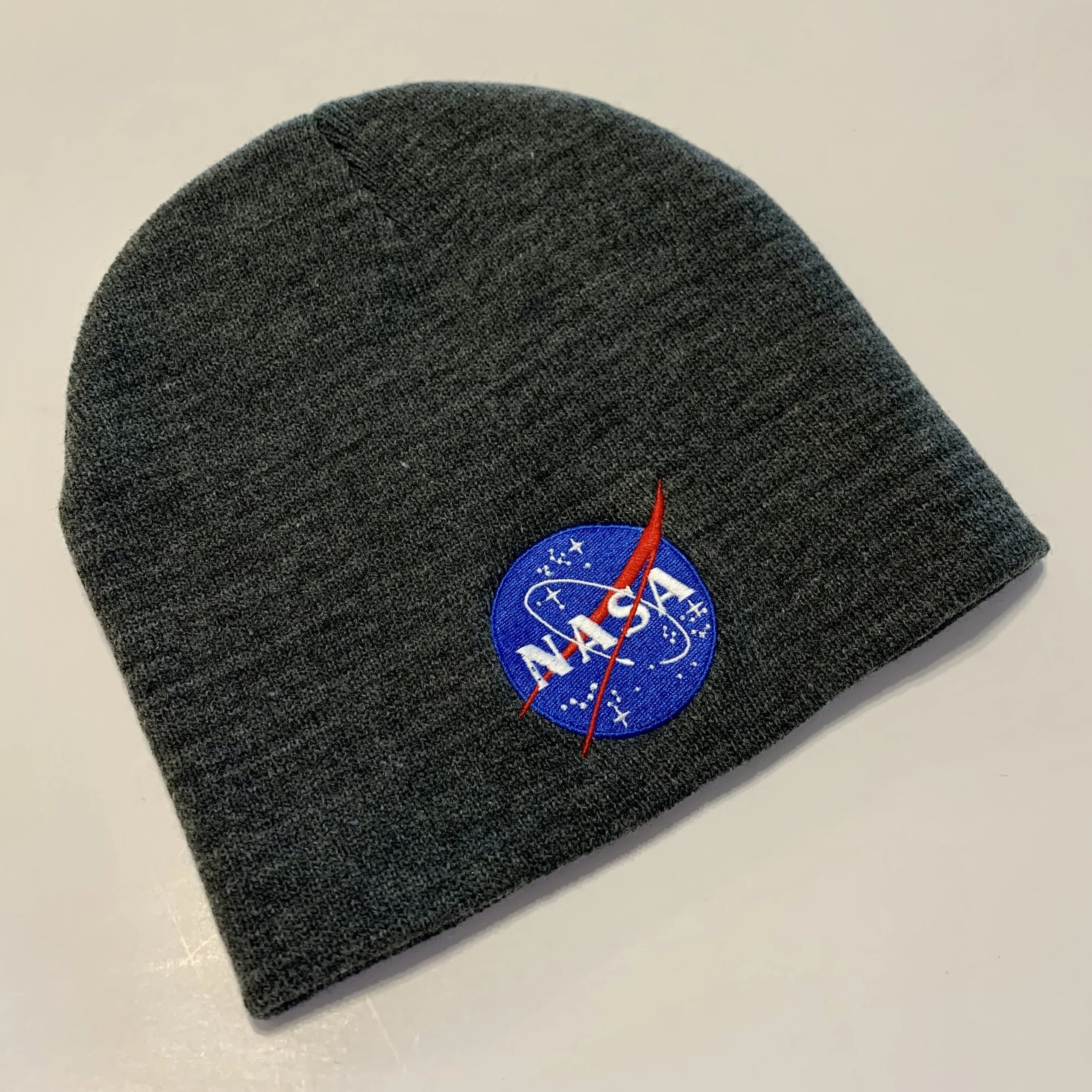 NASA Beanie with Embroidered NASA Logo - Assorted Colors - Image 5