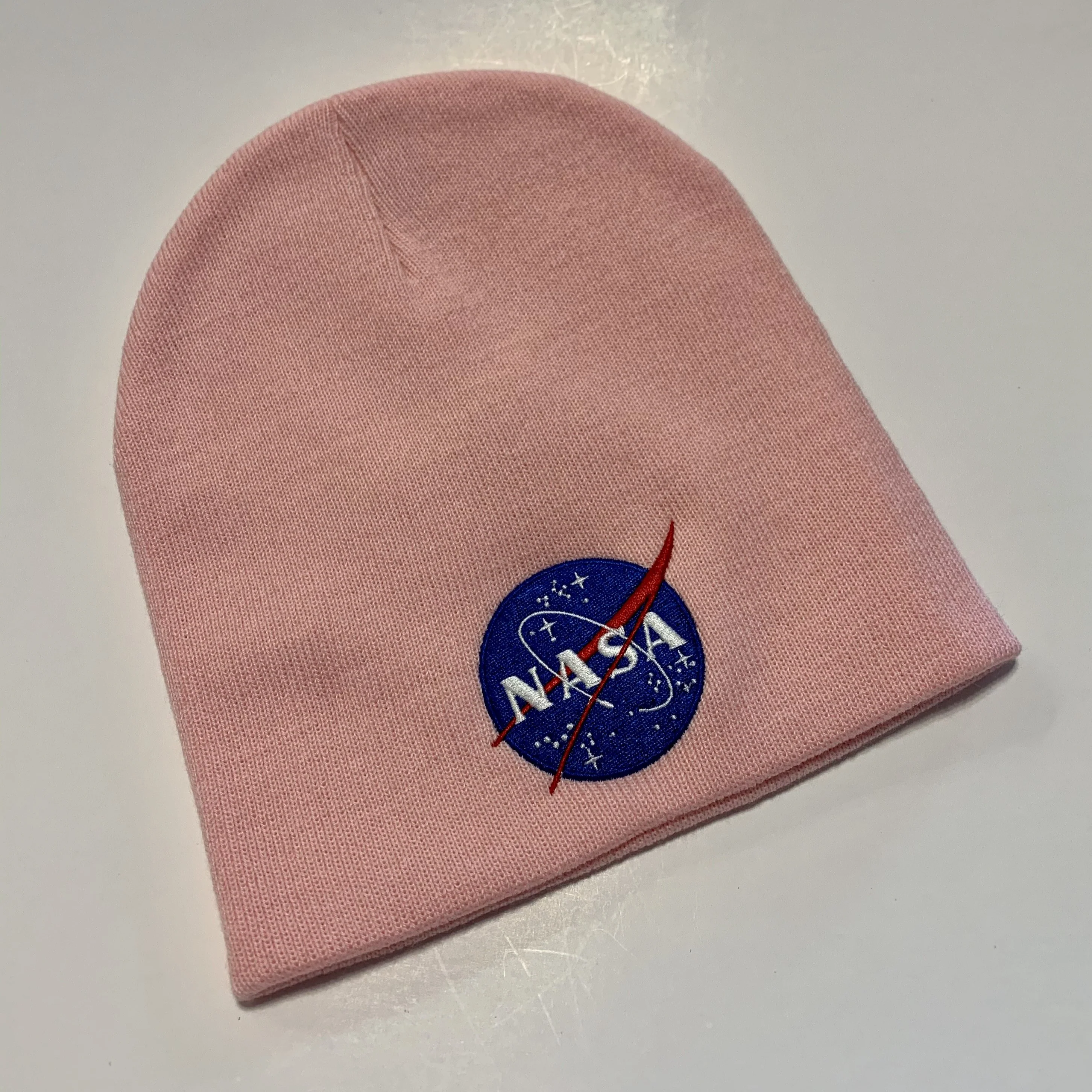 NASA Beanie with Embroidered NASA Logo - Assorted Colors - Image 9