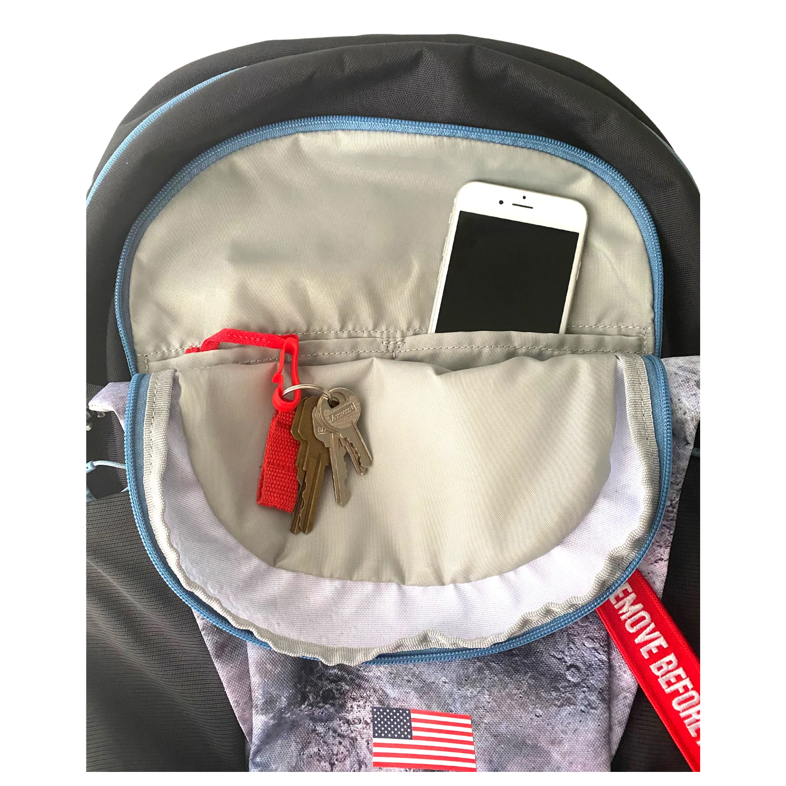 NASA Moon Print, Osprey Daylite® Plus Backpack - KSC Exclusive 17150 - Image 5