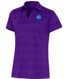 NASA Logo Antigua Ladies Compass Polo