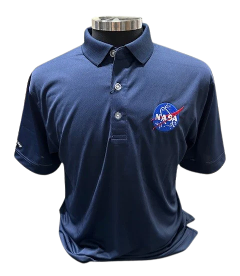NASA Logo Mens Callaway Golf Polo