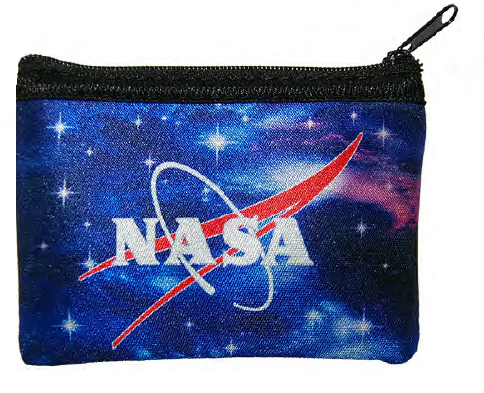 NASA Program Logo Nebula Coin Purse 7753