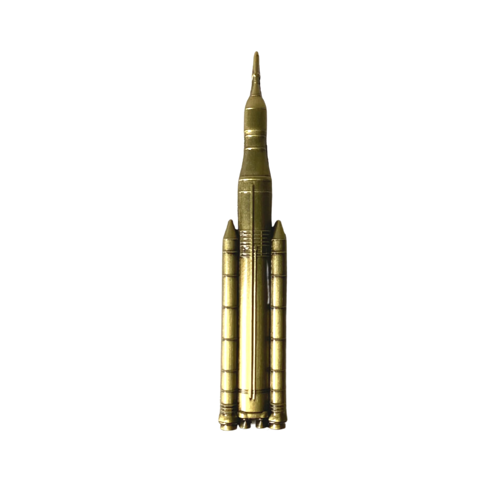 NASA Space Launch System (SLS) Antique Bronze Lapel Pin