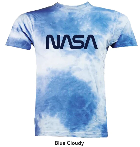 NASA Worm Logo Tie Dye T-shirt DISCO - Image 2