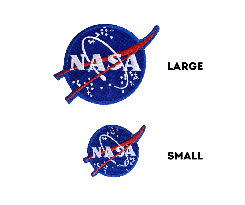 NASA Vector Logo *Official* Patch - Assorted Sizes and Options - Image 3