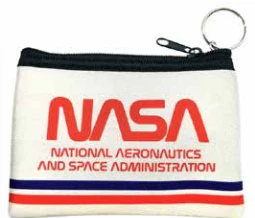 NASA Worm Logo Coin Purse 12078
