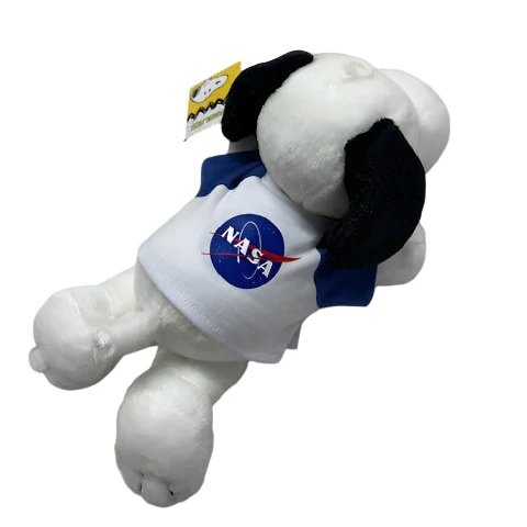 Snoopy Floppy Legs Laying in NASA Logo Shirt 28175