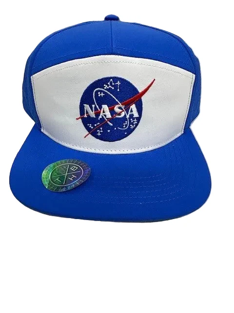 THB NASA Logo Royal and White Cap 32837