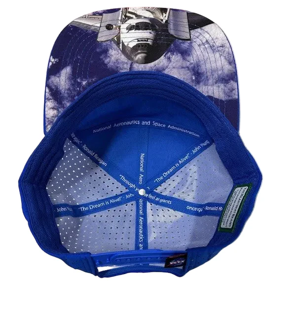 THB NASA Logo Royal and White Cap 32837 - Image 2